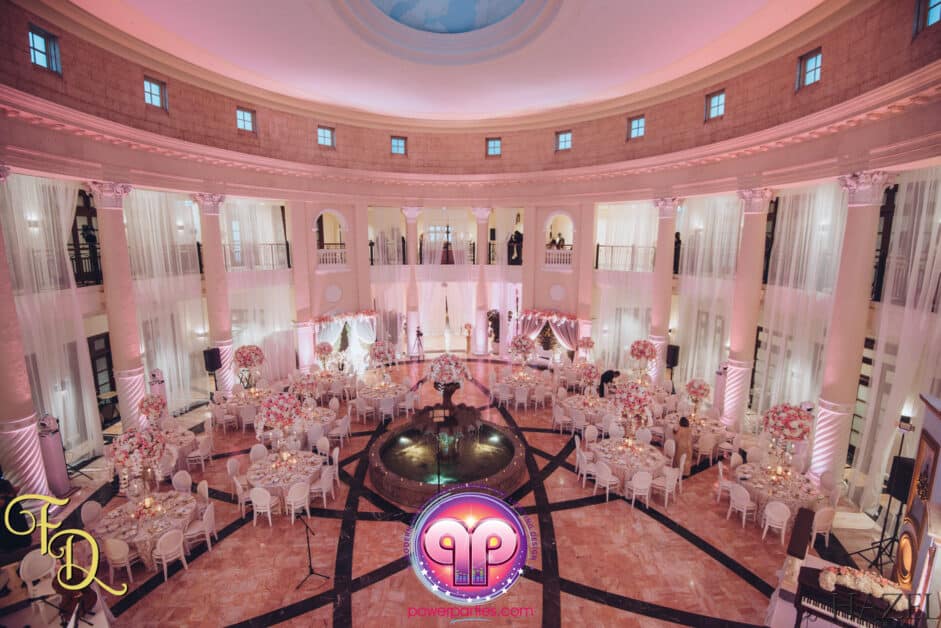 Miami DJ POWER PARTIES HOTEL COLONNADE LIGHTING QUINCE 19